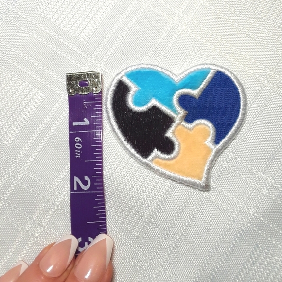 🌹Kelloggs Heart Sticker Sensory Patch Blue - Picture 3 of 4